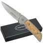 Preview: Marttiini OY Taschenmesser "MFK Curly Birch Folding Knife" Maserbirke